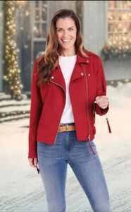 Philosophy faux suede jacket